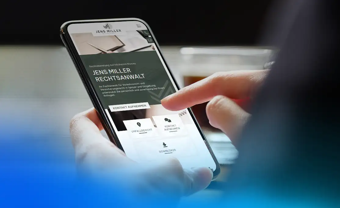 Responsive Webdesign für mobile Geräte Responsive Webdesign auf dem Smartphone für eine optimale mobile Nutzererfahrung